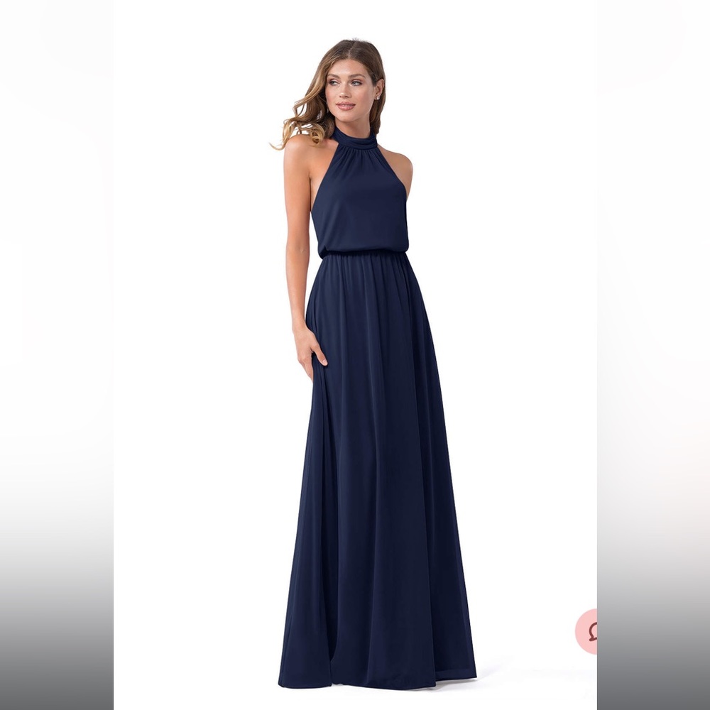AZAZIE Landry Bridesmaid Dress- Size A6 in Dark Navy